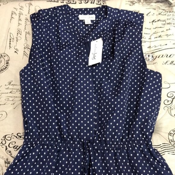 Maison Jules Printed Double-Hem Sleeveless Dress - Picture 4 of 5